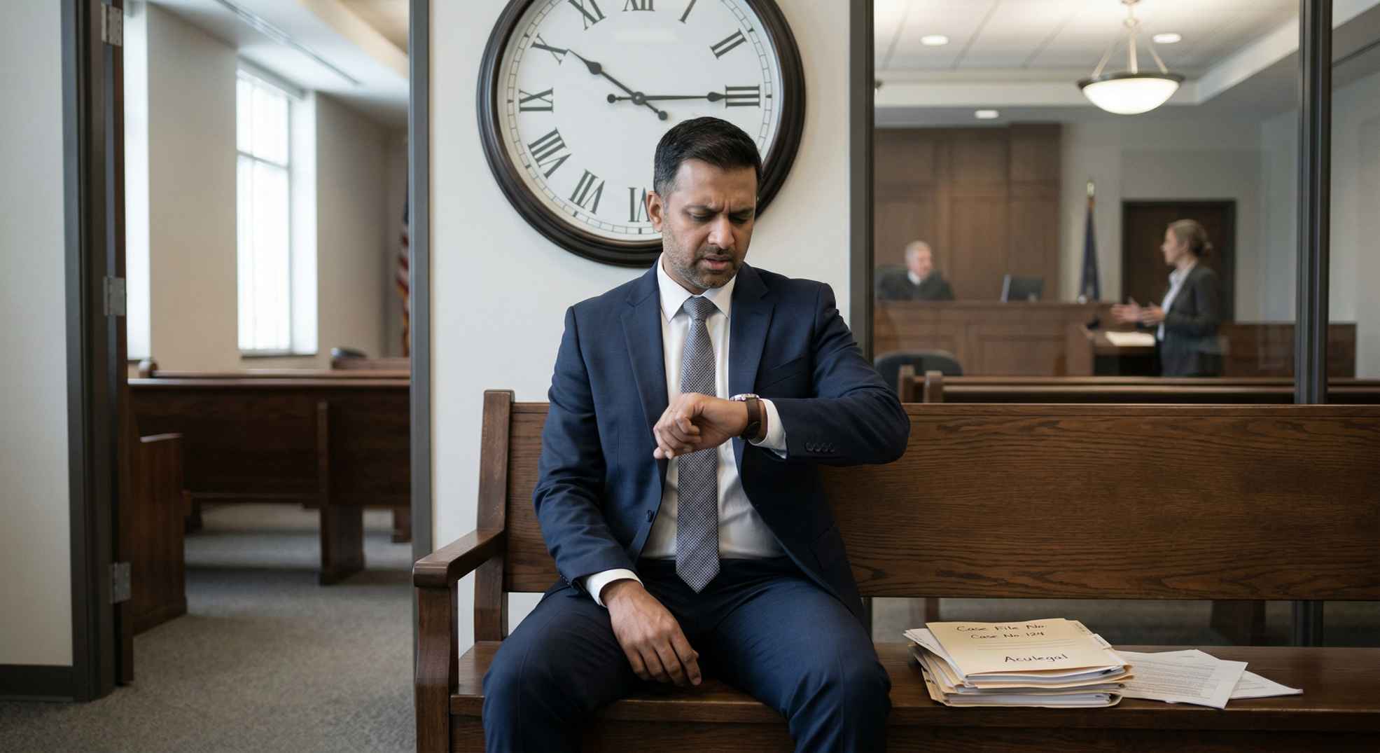 business-courtroom-waiting-time - Aculegal