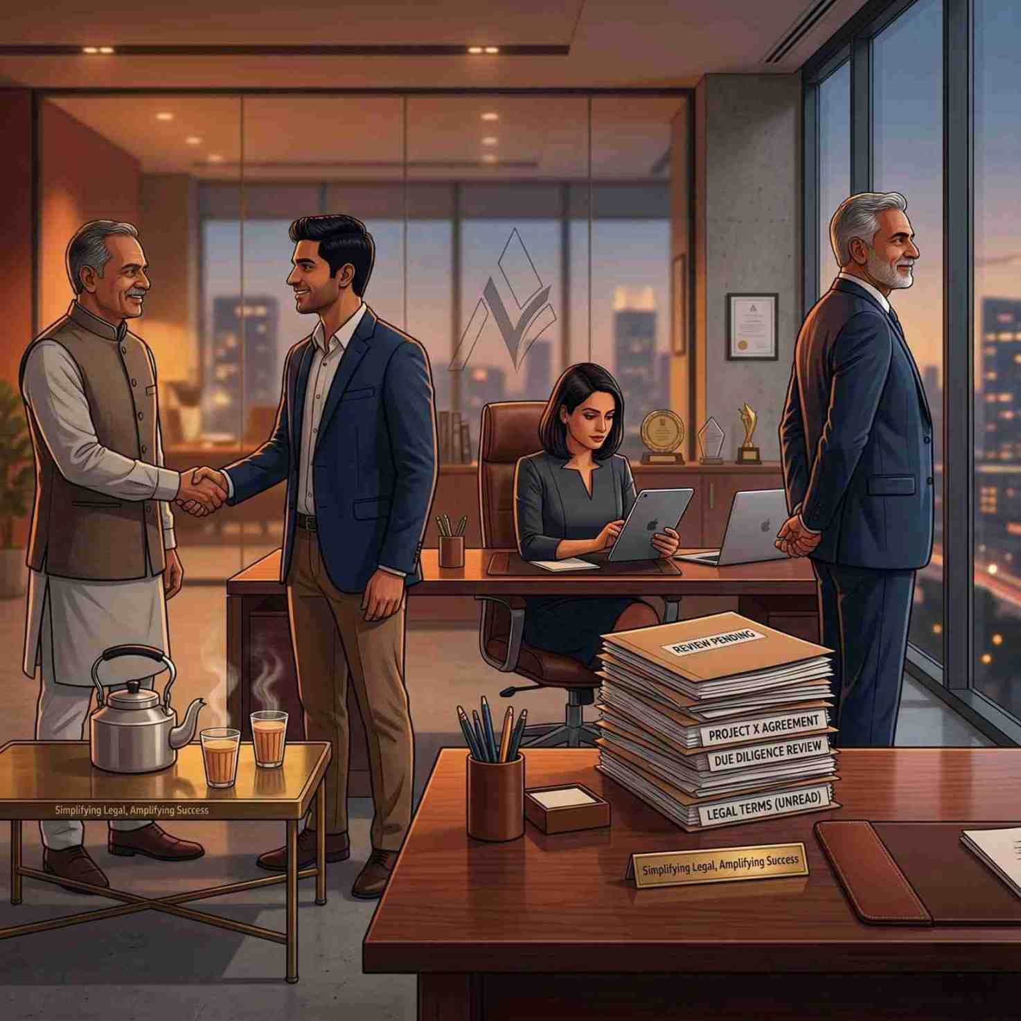 Indian business owners ignoring contracts and relying on trust instead of legal protection
