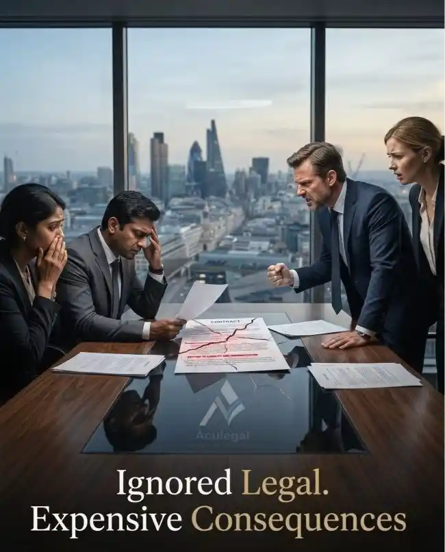 Business deal failing due to legal gaps