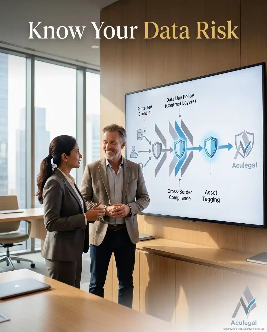 Legal consultation for data protection and risk assessment in modern office