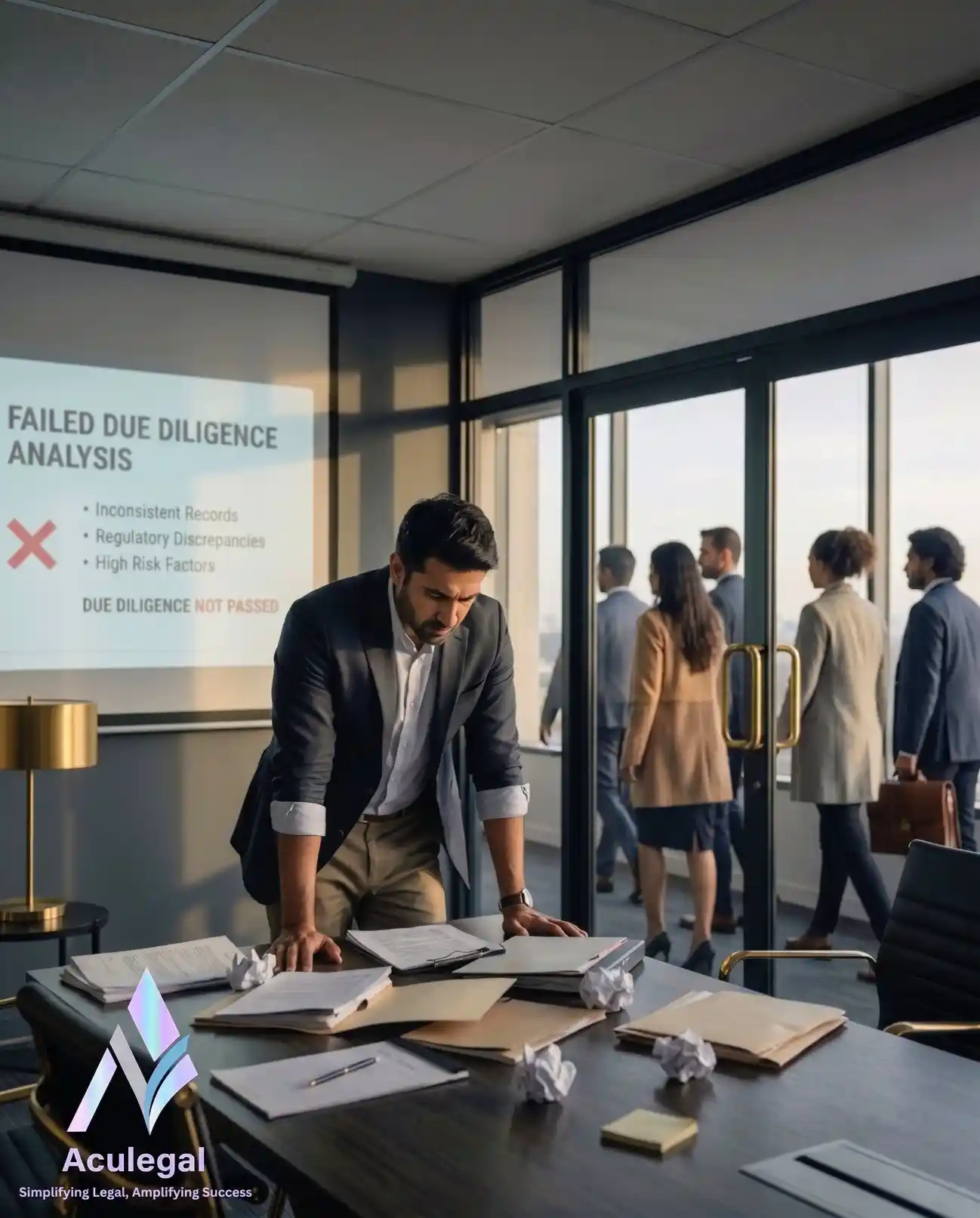 Founder facing business collapse during failed investor due diligence because of compliance issues