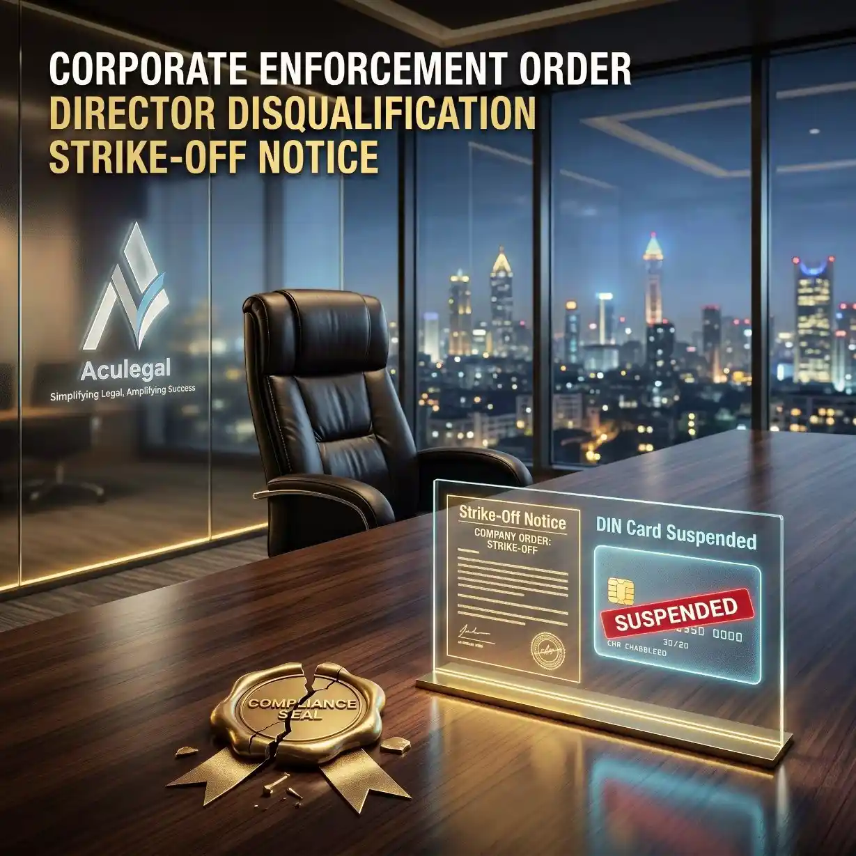 ROC enforcement action and director disqualification after CCFS-2026 deadline