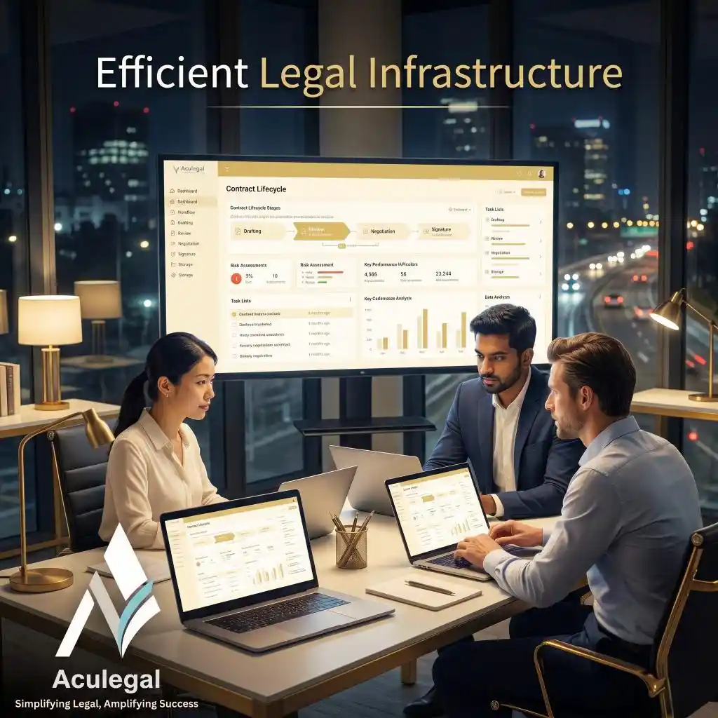 Contract lifecycle management and legal workflow automation in modern business