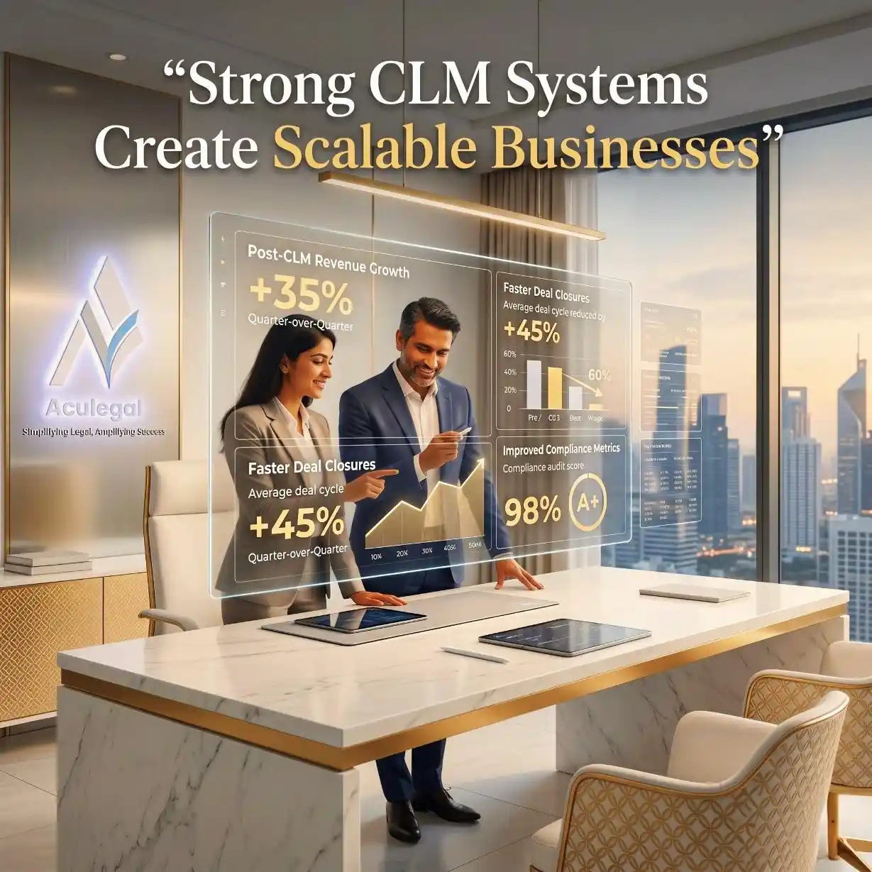 SME business growth achieved through effective contract lifecycle management.