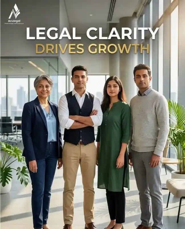 Confident business team representing growth through strong legal infrastructure