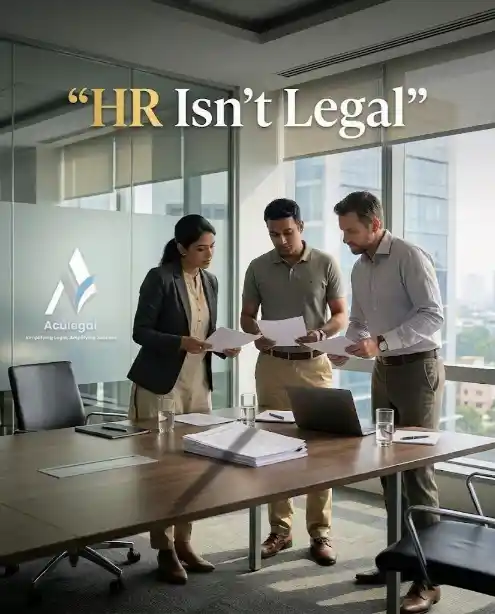 Business team unaware of hidden legal risks in HR processes