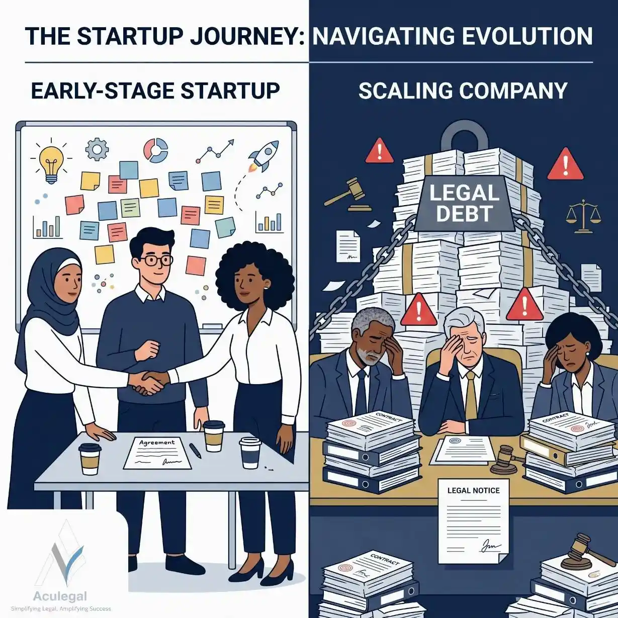 Hidden legal debt accumulating in fast-growing startups