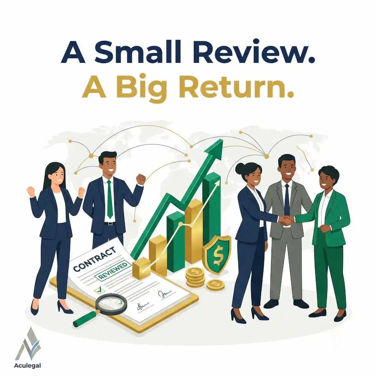 Return on investment from professional contract review and legal risk prevention