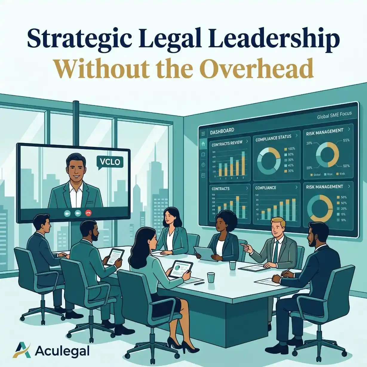 Virtual Chief Legal Officer supporting startup leadership and business growth
