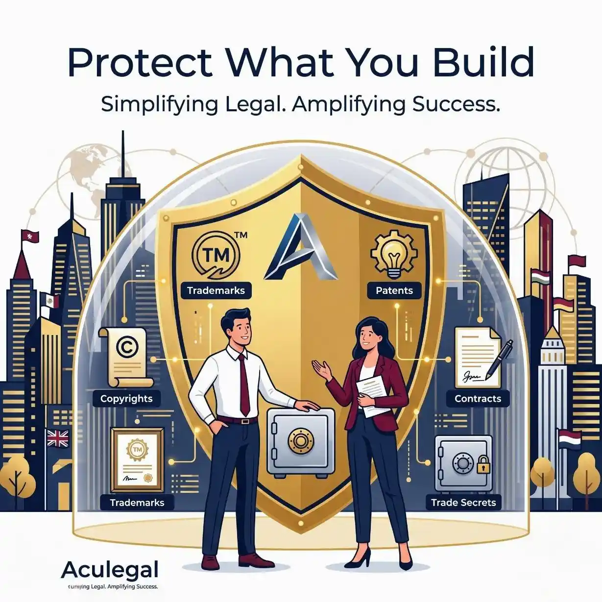 Aculegal helping businesses protect intellectual property and legal assets
