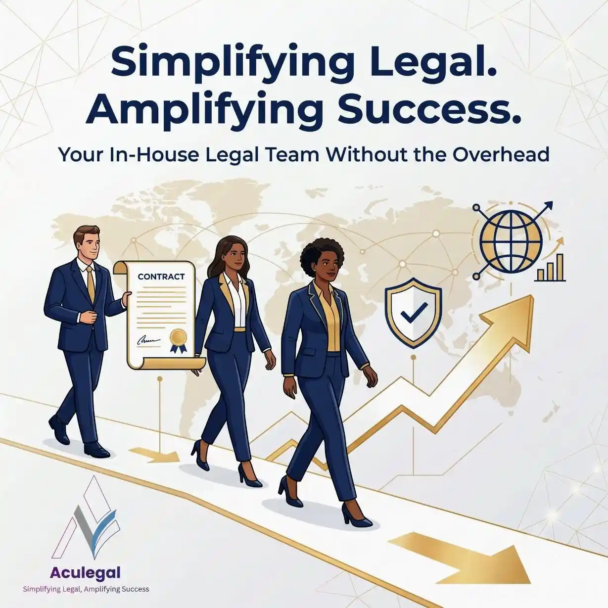 Business leaders partnering with Aculegal for long-term legal success