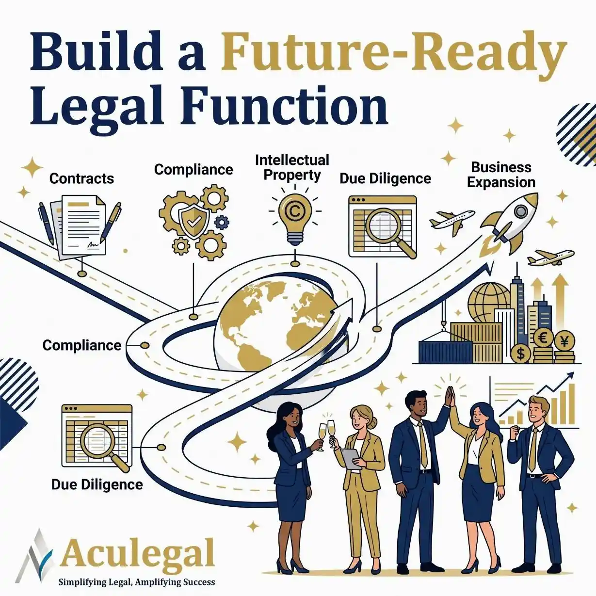 Modern business creating scalable legal infrastructure for long-term growth