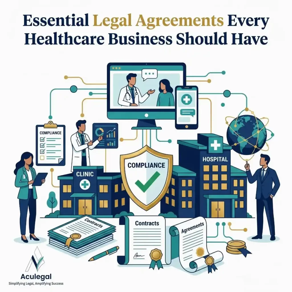 legal agreements for healthcare businesses