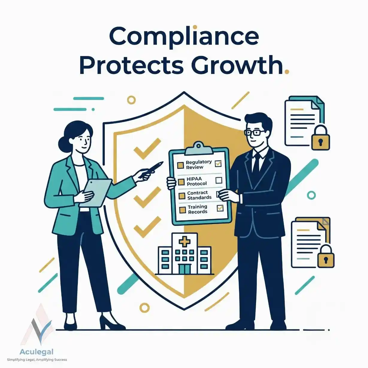 Healthcare compliance protects hospitals and clinics from legal risks