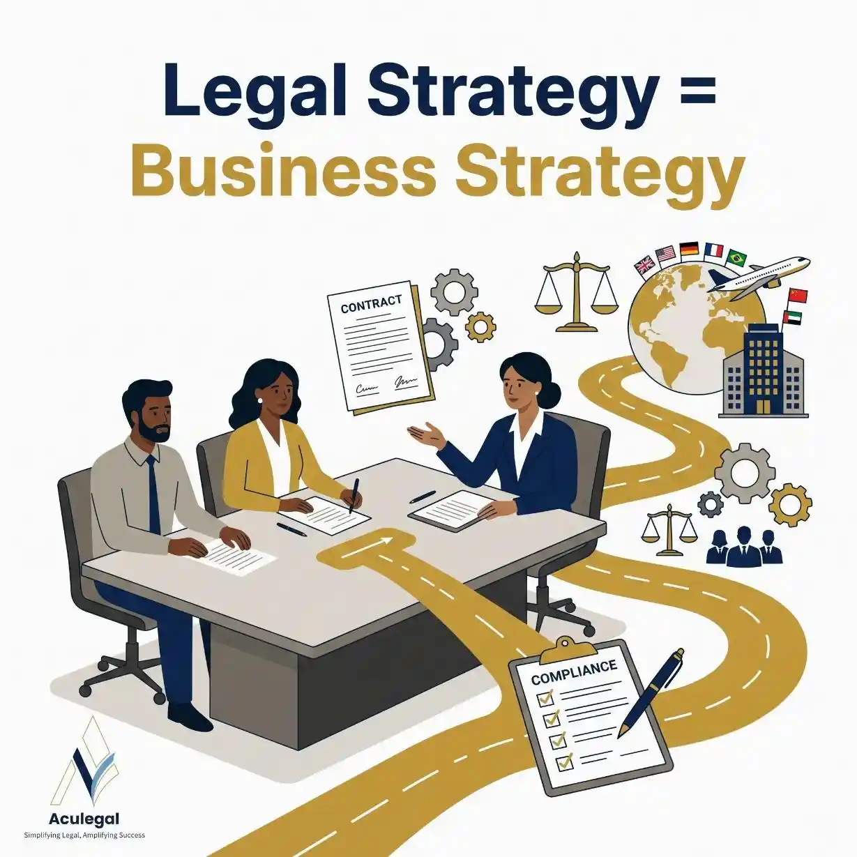 Strategic legal consultancy integrated into business planning