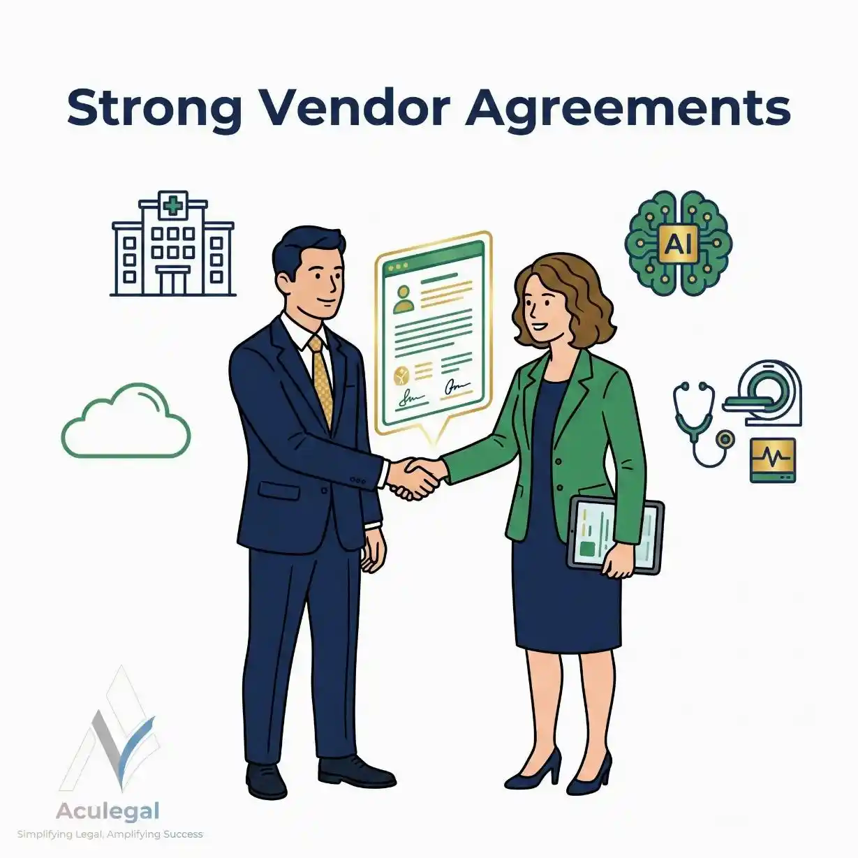 Healthcare vendor contract management
