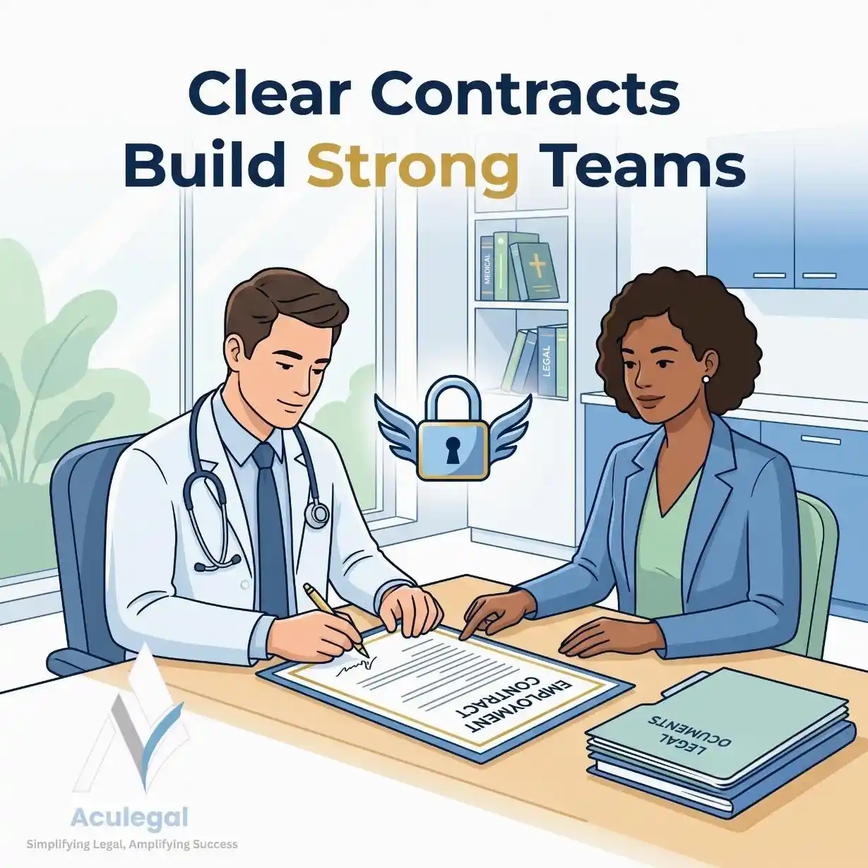 Employment contracts for healthcare professionals