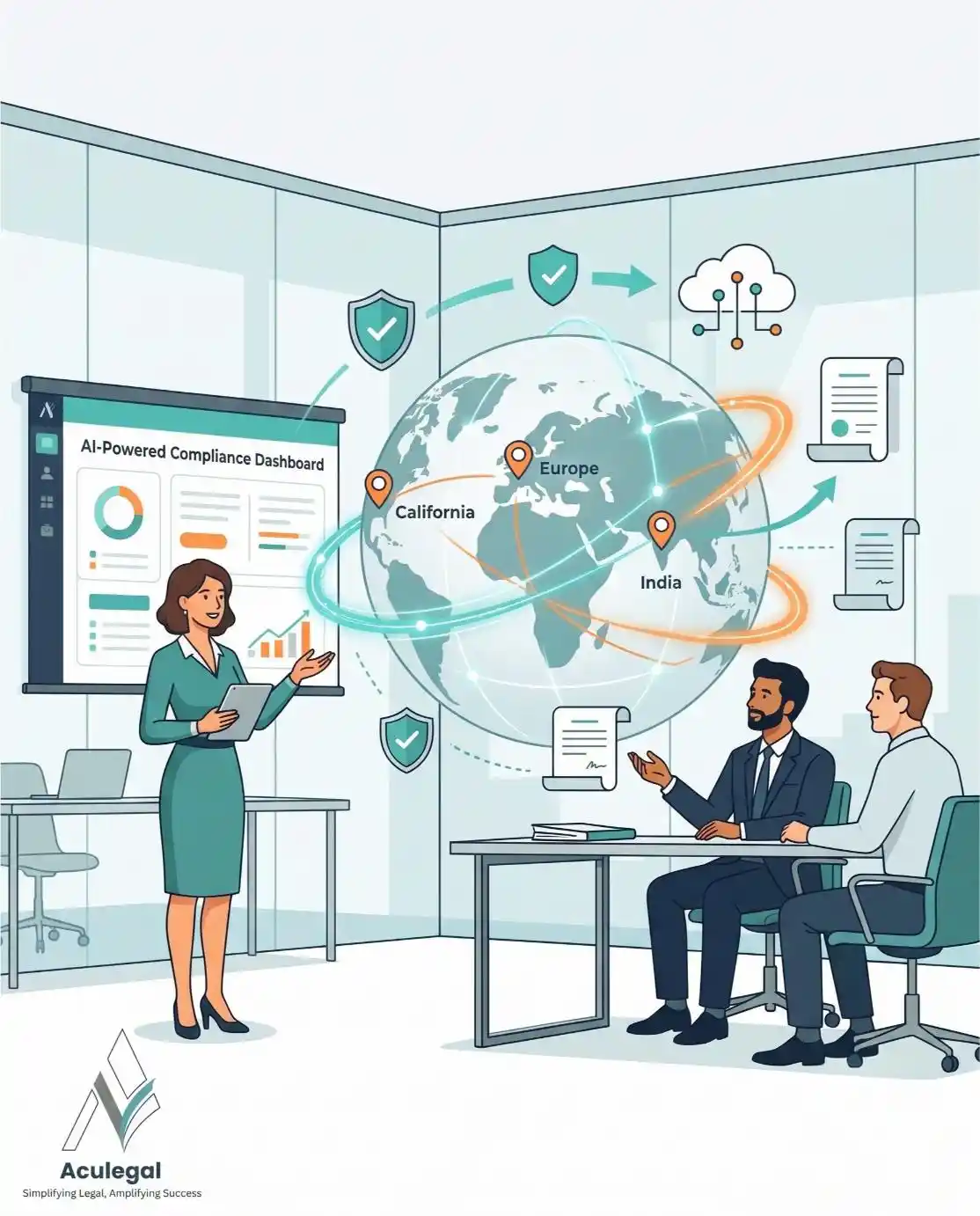 GDPR vs DPDP Act vs CCPA comparison guide for global businesses