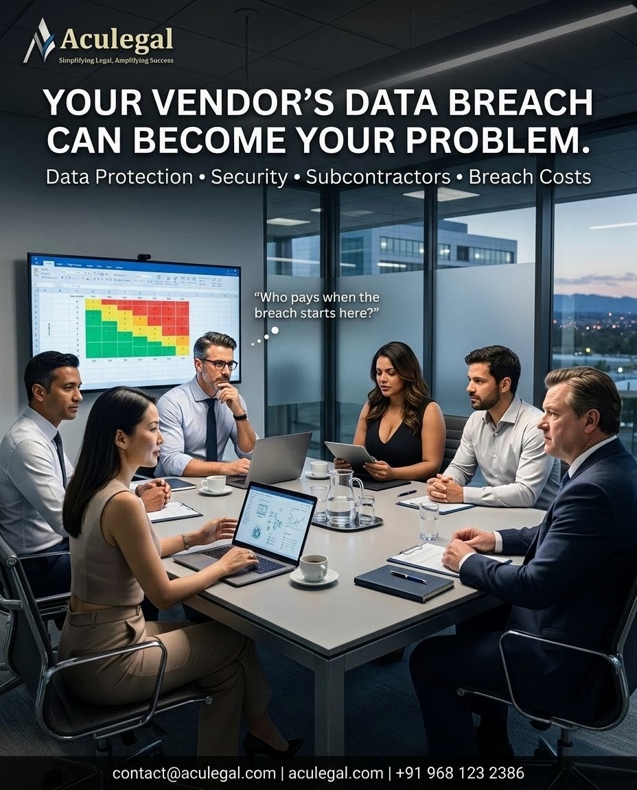 Aculegal hospital vendor agreement data privacy cybersecurity and breach protection